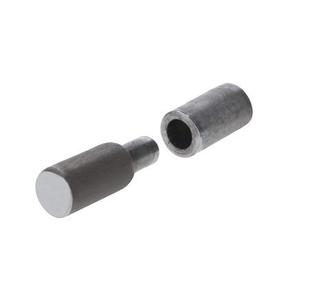 Bisagra tubular soldable
