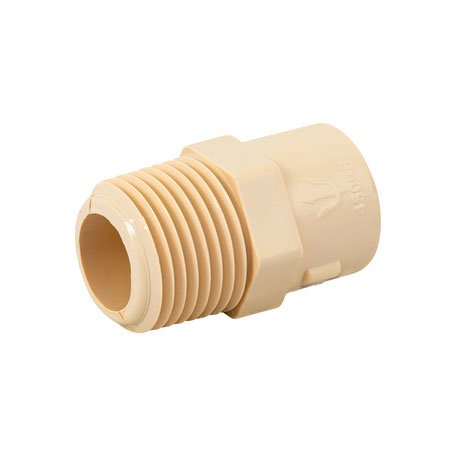 Conector macho de CPVC
