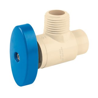 Llave angular de CPVC para cementar